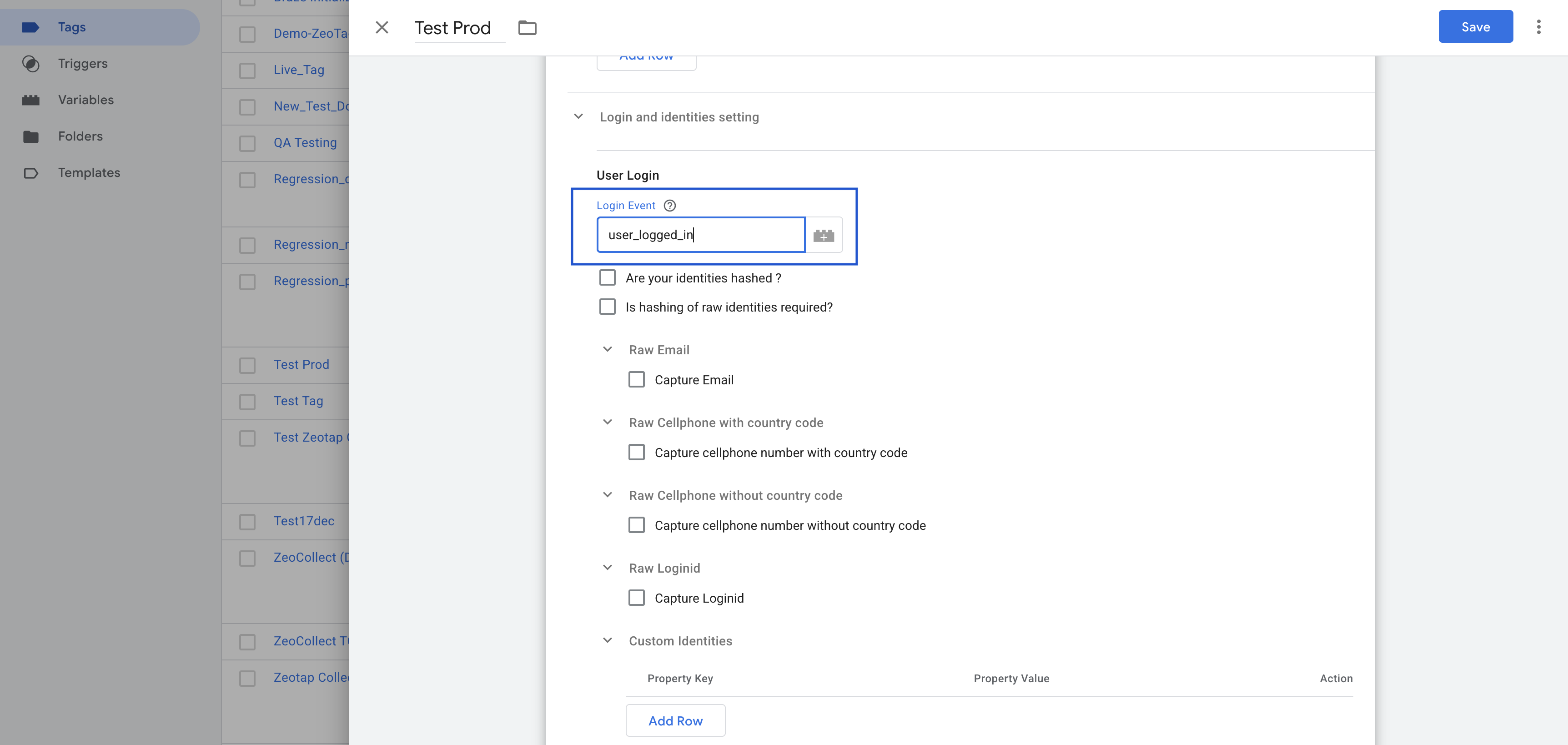 Login Event Trigger in GTM